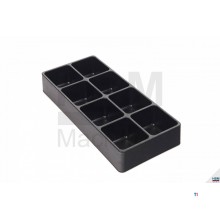 HBM 3-part inlay set for tool trolley 60 mm. high