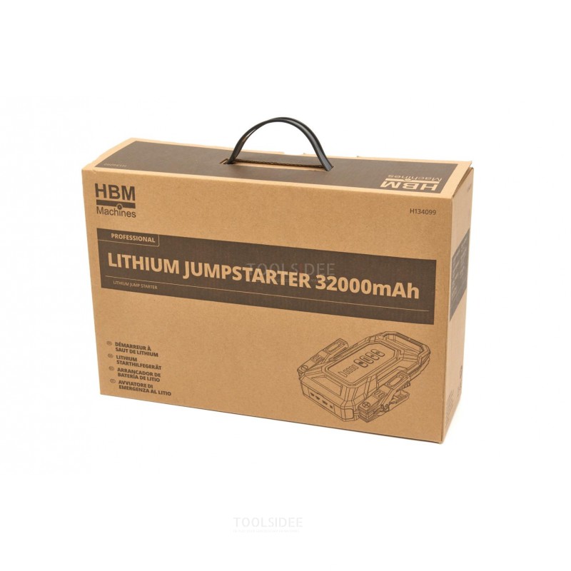 HBM lithium jump starter H19 