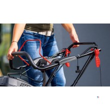 Scheppach Hybrid bensingressklipper MS225-56E 224cc 3kW (med batteri) Scheppach Hybrid bensingressklipper MS225-56E 224cc 3kW (med batteri)