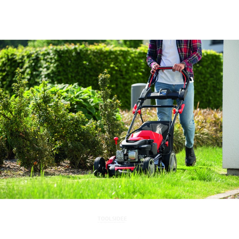 Scheppach Hybrid bensinggressklipper MS173-51E 173cc 3kW (akuilla)