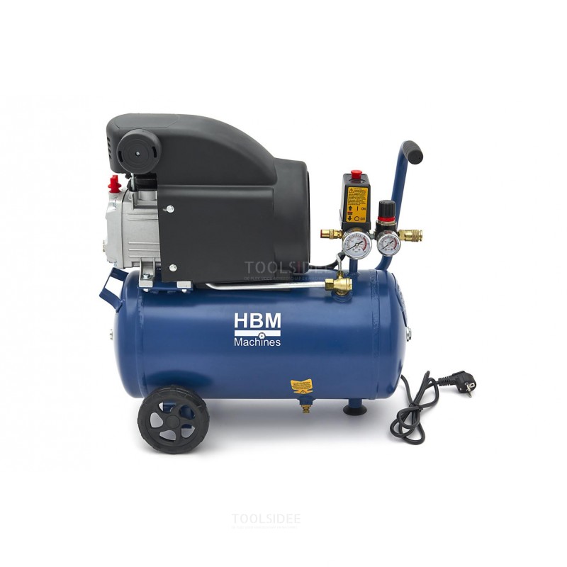 HBM oil lubricated compressor 24 liters HBM oil lubricated compressor 24 liters