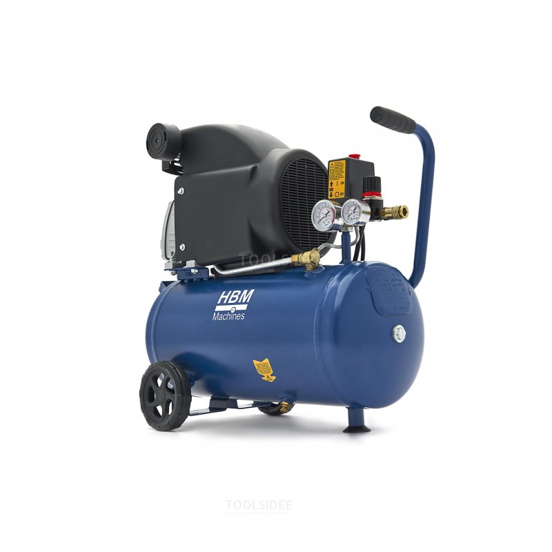 HBM oil lubricated compressor 24 liters HBM oil lubricated compressor 24 liters