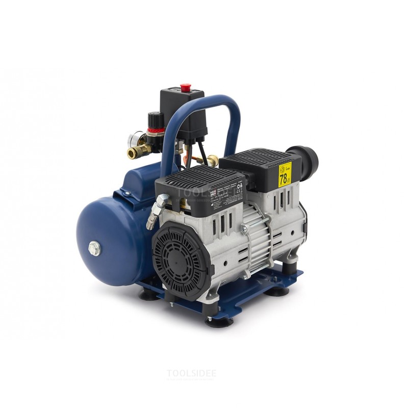 HBM støjsvag kompressor 6 liter HBM støjsvag kompressor 6 liter