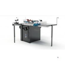 HBM panelsåg, cirkelsågsbord med rullbord deluxe 3000 Watt 400 Volt 