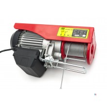 Paranco elettrico HBM da 500 kg con telecomando wireless 18 m 