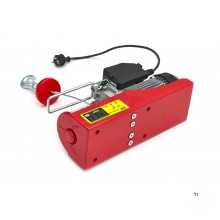 Paranco elettrico HBM da 500 kg con telecomando wireless 18 m 