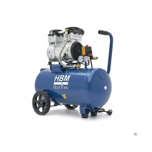 HBM 50 liter professionell lågljudskompressor 