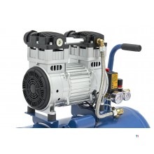 HBM 50 liter professionell lågljudskompressor 