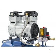 HBM 50 liter professionell lågljudskompressor 