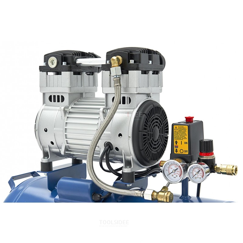 HBM 50 liter professionel lavstøjskompressor 