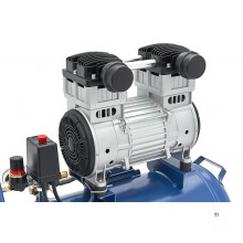 HBM 50 liter professionell lågljudskompressor 