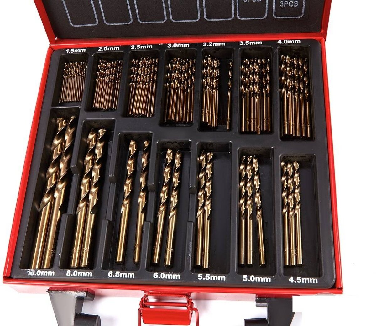 HBM 99 stykke HSS - 5% koboltboringsbitsett