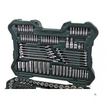 Mannesmann 215 stk stikkontaktsett 1/4 - 3/8 - 1/2 - 98430