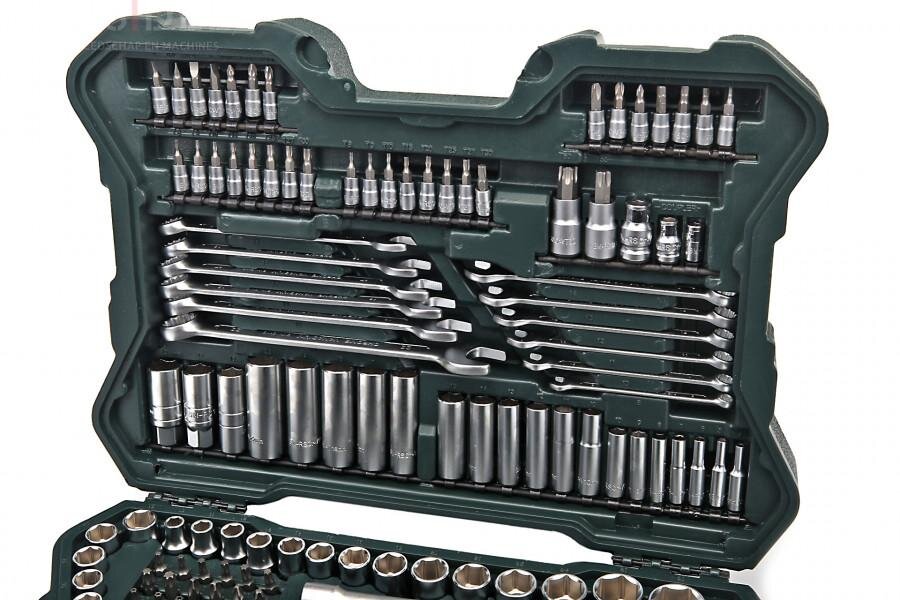 Mannesmann 215 stk stikkontaktsett 1/4 - 3/8 - 1/2 - 98430