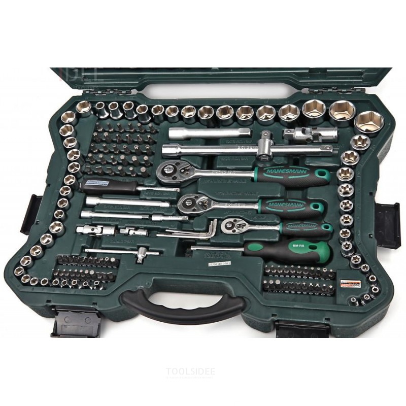 Mannesmann 215 kpl plug-in kosketinsarja 1/4 - 3/8 - 1/2 - 98430