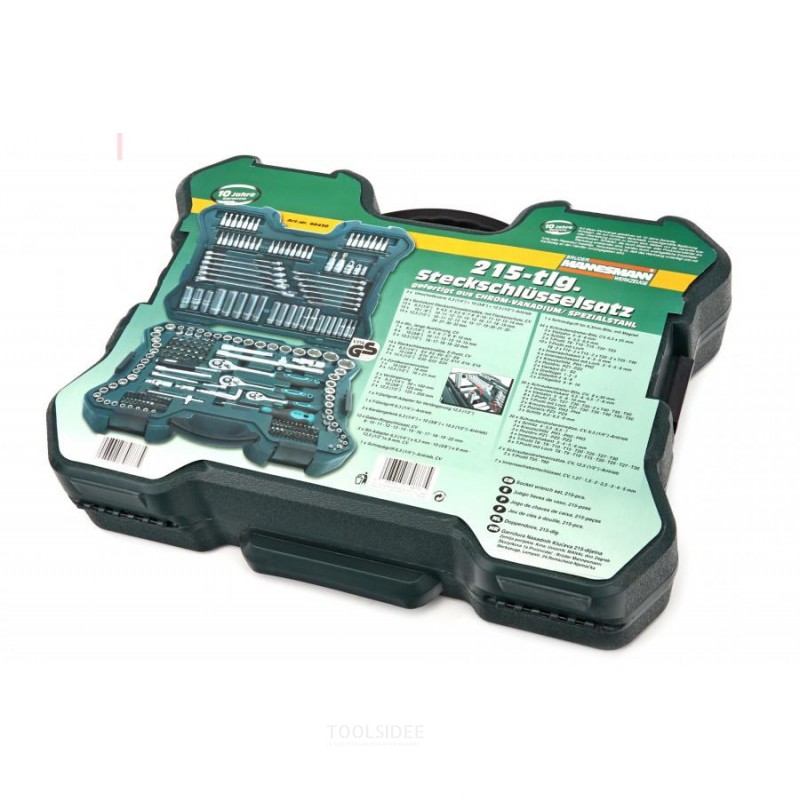 Mannesmann 215 kpl plug-in kosketinsarja 1/4 - 3/8 - 1/2 - 98430