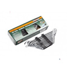 Mannesmann 12-delers kombinasjonsnøkkelsett - 19652