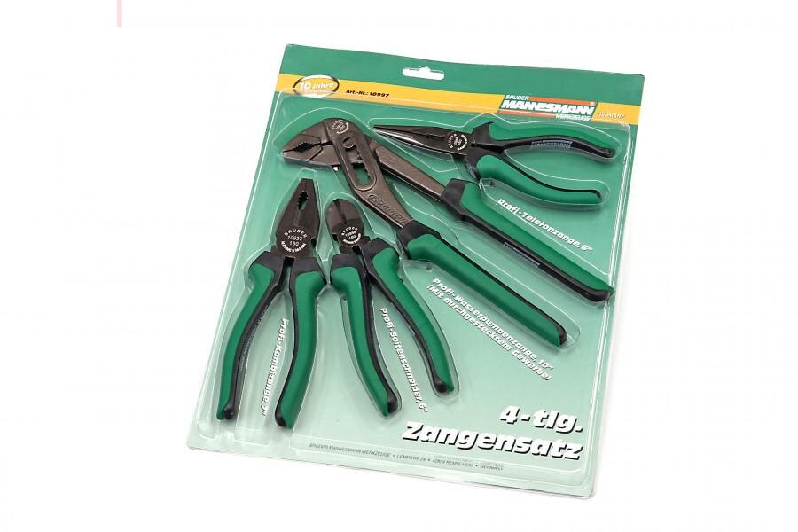 Mannesmann 4-delt tangsett - 10997