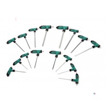 Mannesmann 16 Delige T-greep Inbus - Torx - 18190