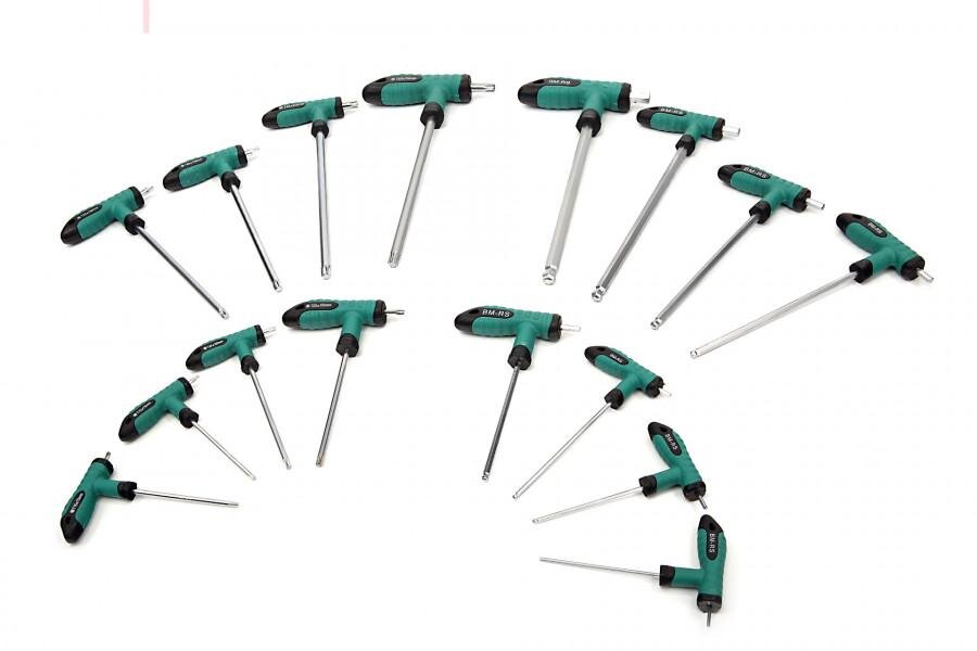 Mannesmann 16 Delige T-greep Inbus - Torx - 18190