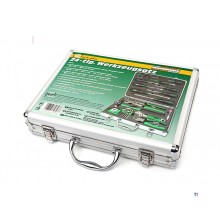 Mannesmann 24-teiliger Werkzeugsatz im Aluminiumkoffer - 29024 Mannesmann 24-teiliger Werkzeugsatz im Aluminiumkoffer - 29024