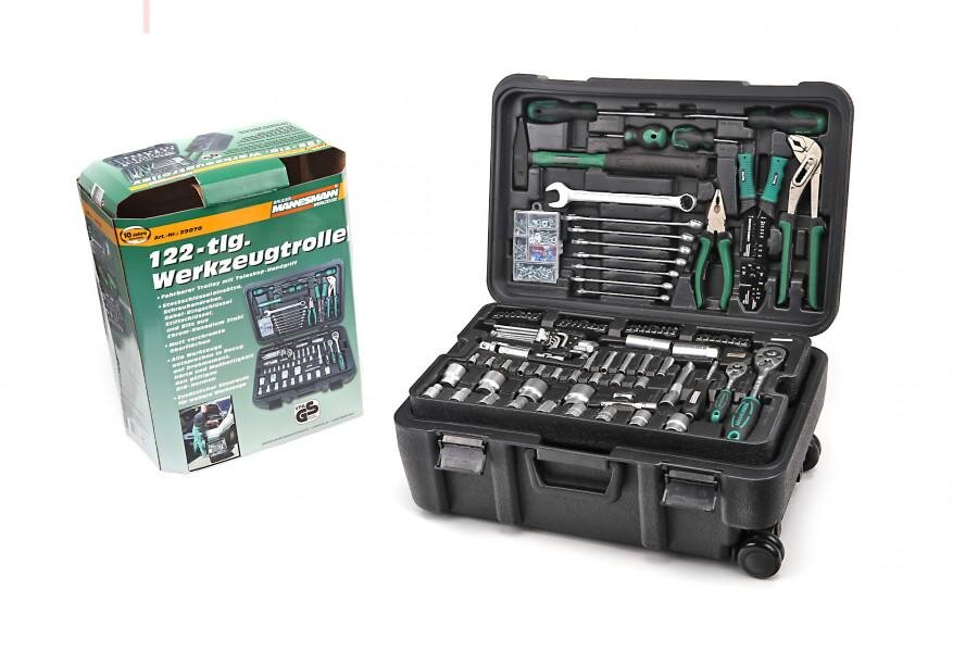 Mannesmann 122-delers verktøyvogn - 29070