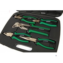 Mannesmann 5-delt tangsett i etui - 10996