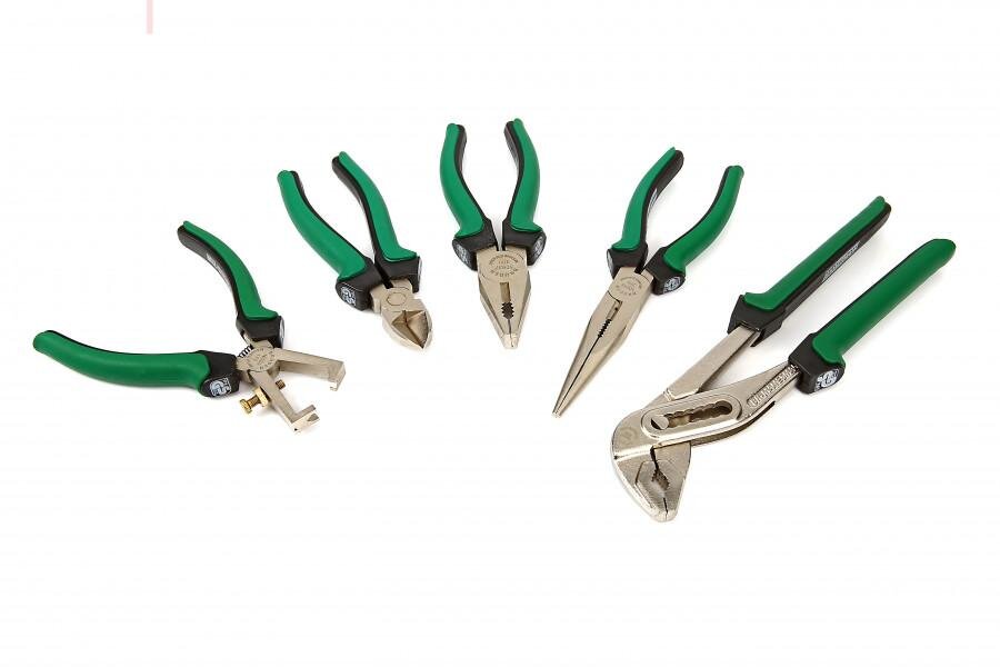 Mannesmann 5-delt tangsett i etui - 10996