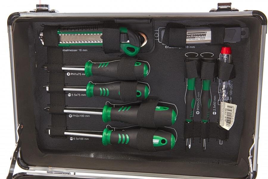 Mannesmann 90-teiliger Werkzeugkoffer – 29067 Mannesmann 90-teiliger Werkzeugkoffer – 29067
