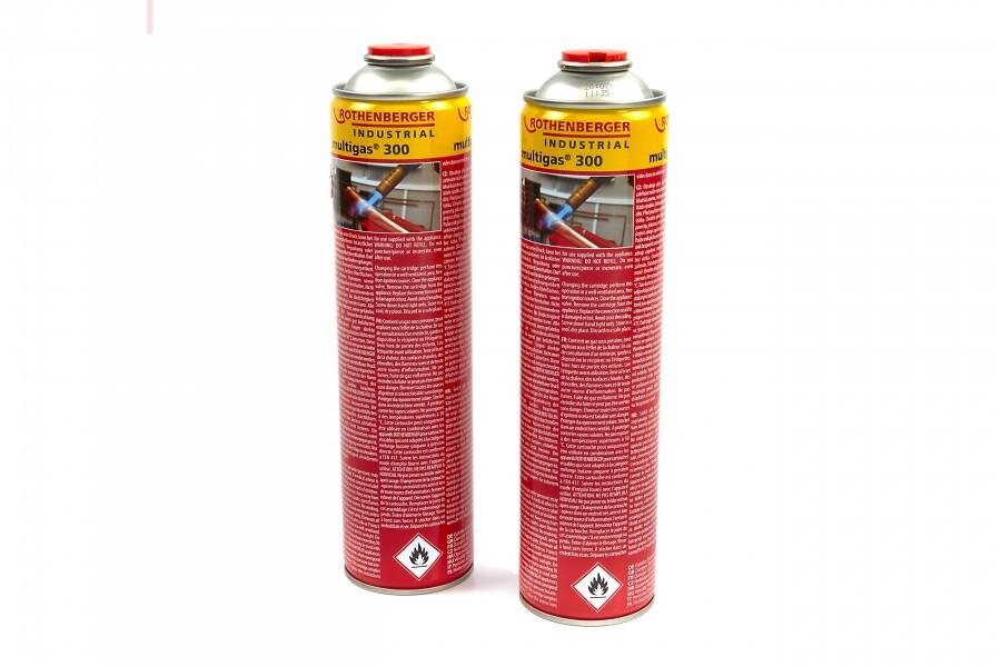 Rothenberger Multigassflaske 300, Duopack 600 ml Rothenberger Multigassflaske 300, Duopack 600 ml