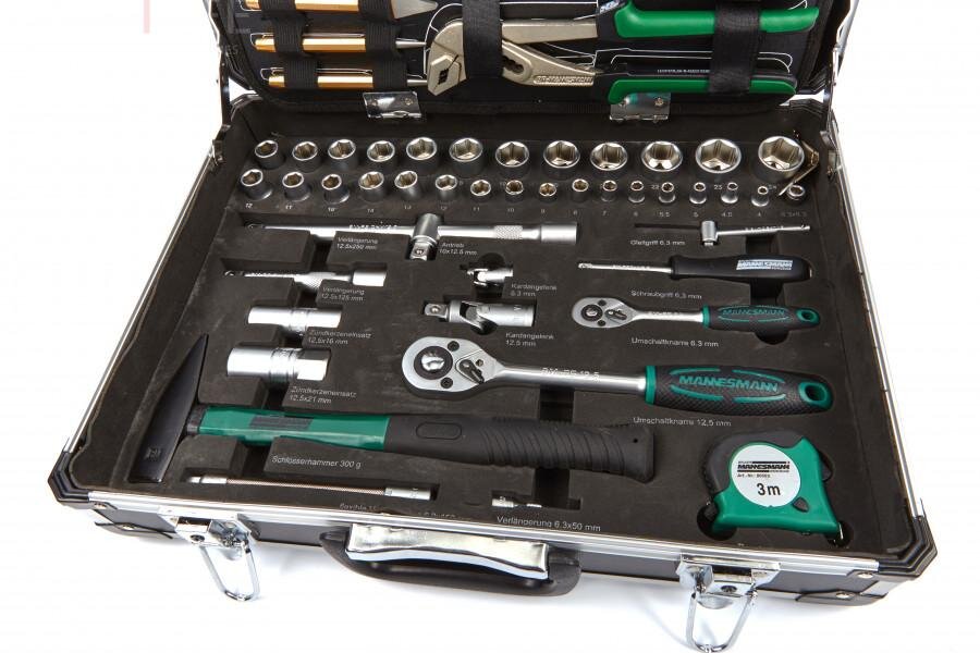 Mannesmann 160 Delige Gereedschapskoffer - 29078