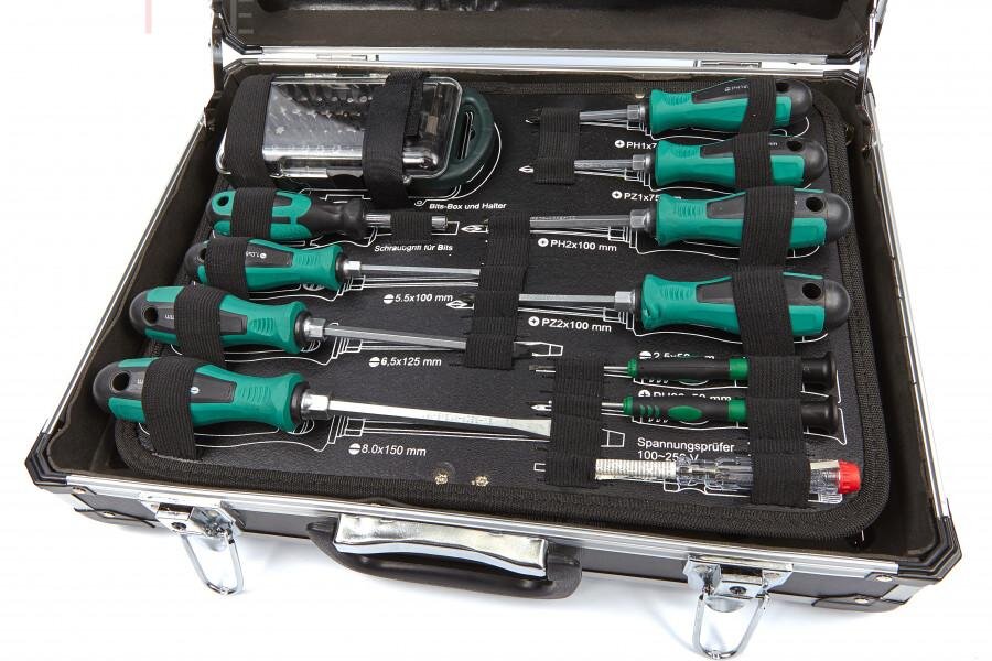 Mannesmann 160 Delige Gereedschapskoffer - 29078