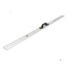HBM 1200 mm Alu lineal med håndtag