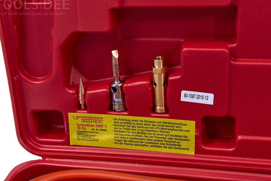 Rothenberger Turbo loddesett 2000 Rothenberger Turbo loddesett 2000