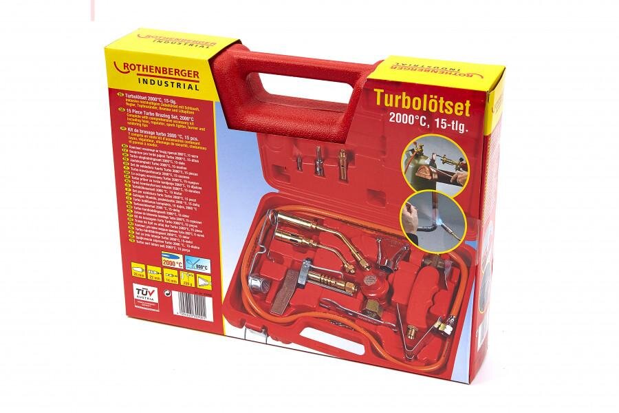 Rothenberger Turbo loddesett 2000 Rothenberger Turbo loddesett 2000
