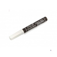Pica 522/52 Perm Marker 1-4 mm rund spets Vit