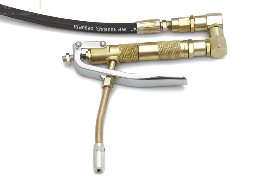 HBM Mobile pneumatische Fettpumpe, Fettfasspumpe 20 – 60 kg