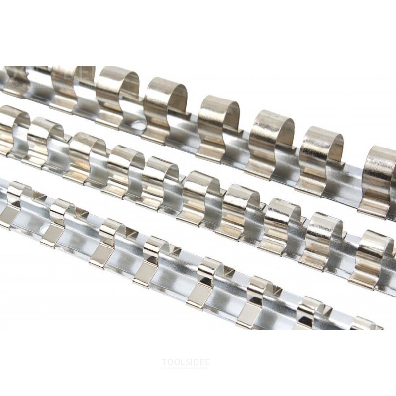 HBM 3-delt metallipohjainen skinsetti ¼ – 3/8 ja 1/2 plug-in-liittimelle