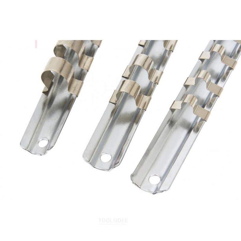 HBM 3-delt metallipohjainen skinsetti ¼ – 3/8 ja 1/2 plug-in-liittimelle