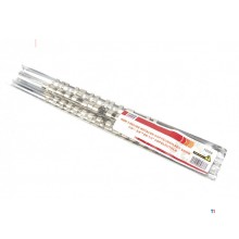 HBM 3-teiliger Metall-Steckschlüsselsatz für ¼ - 3/8 und 1/2 Steckschlüssel