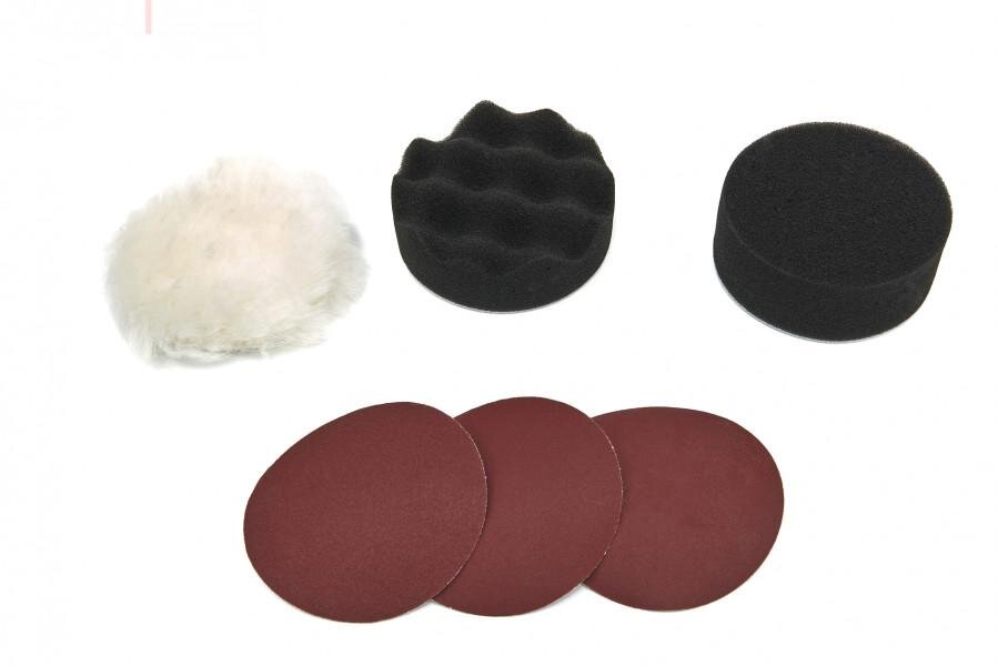 HBM 75 mm. 6 Piece Polishing and Sanding Set HBM 75 mm. 6 Piece Polishing and Sanding Set