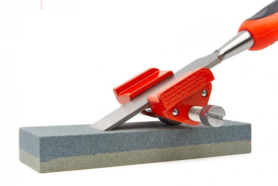 HBM 8-delt professionelt mejselsæt med skæresten og slibetilbehør