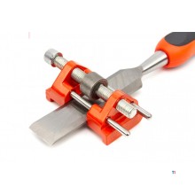 HBM 8-delt professionelt mejselsæt med skæresten og slibetilbehør