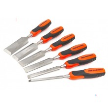 HBM 8-delt professionelt mejselsæt med skæresten og slibetilbehør