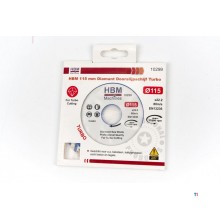 HBM 230 mm diamantskæreskive turbo