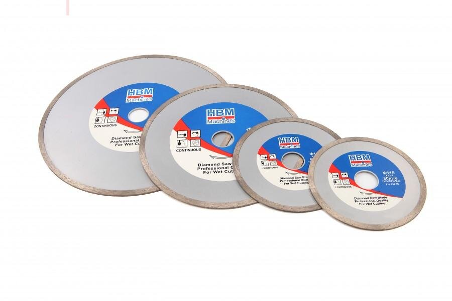 HBM 180 mm diamantskæreskive lukket