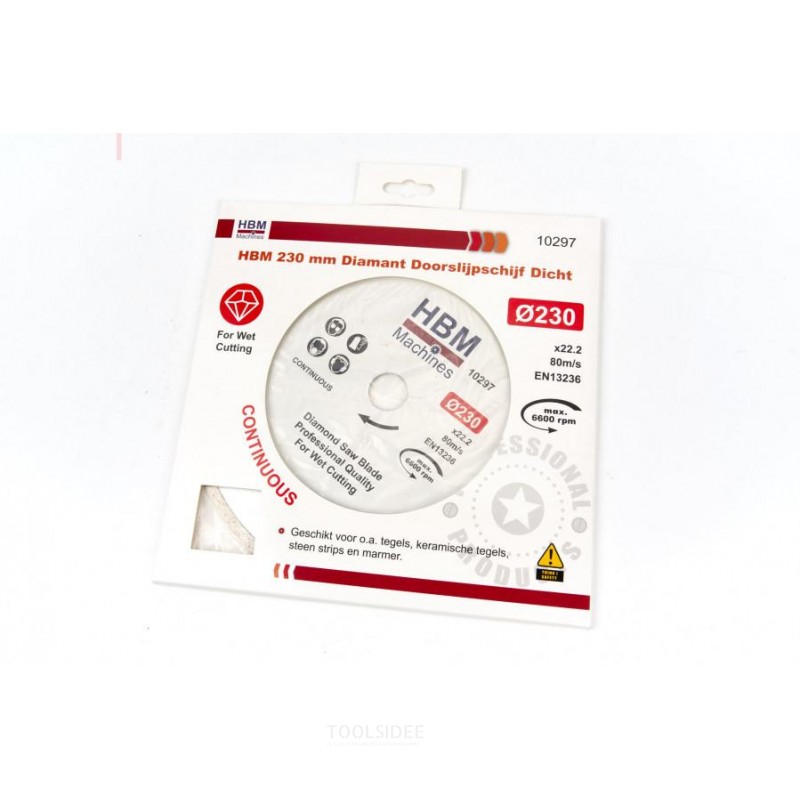 HBM 180 mm Diamantkappeskive haalea