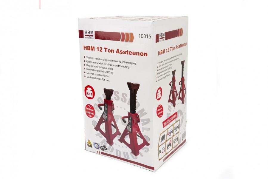 HBM 12 tons axelstöd