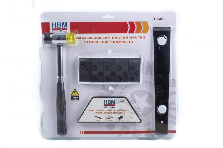 HBM 23-teiliges Laminat- und Holzbodenset komplett