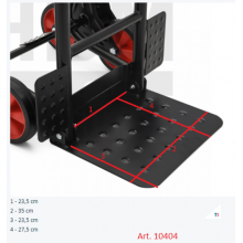 HBM 300 kg Klappsackkarre für Treppen